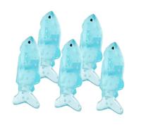 SOIMISS 5 Pièces Mini Requin Résine Décoration pour Jardin Animaux Marins Figurine de Requin Décorations pour Bonsaï Micro-Paysage Petit Résine de Jardin