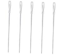 SOIMISS 5 pièces Outil de Nettoyage Canalisation Flexible Brosse Déboucheur Spirale pour Évier Cuisine et Salle de Bain Attrape Cheveux pour Drain