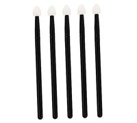 SOIMISS 5 pièces Pinceaux à Maquillage Silicone pour Ombres à Paupières Brosse pour Yeux pour Maquilleurs Amateurs et Ne Gaspille de Produit Application Facile et Pratique