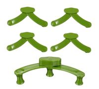 SOIMISS 5 Pièces Presse Bifurquer Écarteurs De Membres De Succursale Réutilisable Clips pour Plantes pour Le Support Clip De Jardin De Support De Plante Agrafe Soutien Plastique Vert