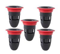 SOIMISS 5 Pièces Silicone Anti-odor Floor Drain Covers With Backflow Preventer Plug Fit For Bathroom And Kitchen Shower Drains Hair-trap Clog-resistant