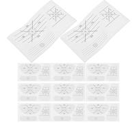 SOIMISS 50 feuilles Golf Impact Tape Autocollants Réutilisables pour Fers et Putters Aide Entraînement Swing avec Retour Haute Résolution pour Précision et Analyse Du Coup