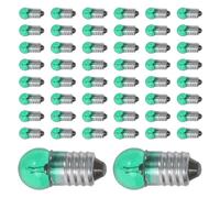 SOIMISS 50 Pièces Ampoules à Circuit Électrique Vertes pour Kit de Bricolage Diy, Haute Luminosité et Illumination Claire, Accessoires pour Projets Électriques Scolaires