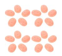 SOIMISS 50 Pièces Nez de Poupée en Peluche Rose en Plastique pour Crochet | Lot en Vrac, Pièces Polyvalentes à Fixation Sûre, Accessoires de Bricolage pour Projets Créatifs