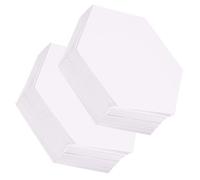 SOIMISS 500 Pièces Gabarit de Patchwork Hexagonal en Papier pour Couture