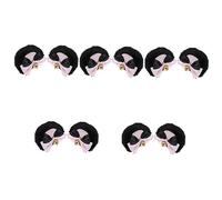 SOIMISS 5paires Pince à Cheveux Oreilles Ours Avec Nœud Adorable Accessoire De Cosplay Pour Festivals Et Épingles à Cheveux Mignonnes Et Sécurisées