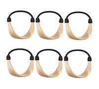 SOIMISS 6 attache-cheveux groupe cheveux corde Fille élastiques dame hair band hair ties hair topper cheveux attaches corde cheveux cravates Plastique Golden