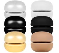 SOIMISS 6 Paires de Fermoirs Magnétiques pour Hijab Épingles Magnétiques Rondes en Alliage Couleurs Assorties Accessoires Polyvalents pour Foulards et Vêtements Maintien Sécurisé et
