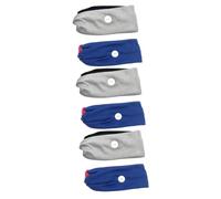 SOIMISS 6 Pcs Portant Un Masque Bouton Bandeaux De Sport Bandeau Turban Turbans De Cheveux Pour Femmes Bandeaux Bandana Pour Femmes Bandeau Élastique Cerceaux De Cheveux Rubans De