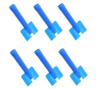 SOIMISS 6 Pièces Caulking Sealing Nozzles for Automotive Use Plastic Applicator Tips for Precise Control and Efficient Door Edge Sealing