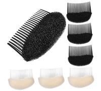 SOIMISS 6 pièces Éponge Coiffante pour Femmes Outil Volumateur Cheveux Accessoire Coiffure Portable Noir et Blanc Mariage et Soirée