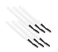 SOIMISS 6 pièces Lot de Brosses Maquillage pour Cils et Sourcils avec Applicateur Mascara Brosse Spirale Portable Outil de Soin des Yeux Fibres Synthétiques Sûres et Légères