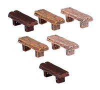 SOIMISS 6 pièces Mini Tabourets Décoratifs Résine Vintage Ornements Micro Paysage DIY pour Terrarium Décor Maison et Jardin Couleurs Aléatoires Couleur Aléatoire Couleur Aléatoire