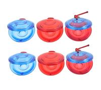 SOIMISS 6 Pièces Percussion pour Garçon Fille Plastique Transparent pour Musical Éducatif de Musicaux pour Classe de Rythme et Fête