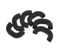 SOIMISS 6 pièces Protège Poignée Casserole Silicone Antidérapant Manchon Isolant Chaleur pour Poignées de Poêles Wok et Casseroles Protection Brûlure pour Cuisine