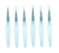SOIMISS 6 pièces Stylos Pinceaux à Eau Rechargeables Set Peinture Aquarelle Solide et Liquide Pinceaux Précis et Durables pour Dessin Artistique et Calligraphie Garçon Fille Adultes