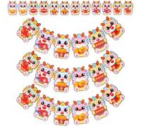 SOIMISS 60 Pièces Enveloppes Rouges Chinoises Année Du Dragon Poche Porte-monnaie Dessin Animé Sac pour Nouvel An Chinois Décoration Festive