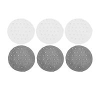 SOIMISS 6pcs Filets à Cheveux pour Chignon de Danse avec Strass, Mesh Invisible en Polyester, Adapté aux Ballets et Gymnastique, Accessoire Élégant pour Femmes et Filles