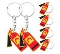 SOIMISS 6pièces Lot de Porte-clés Extincteurs pour Fête de Pompiers à Accrocher Sac Bourse Décoration Unique et Pratique
