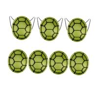 SOIMISS 7 Pièces Costume Carapace Tortue Garçon Fille Sac À Dos Réglable EVA Léger Confortable Pour Halloween Carnaval Fête Déguisement Cosplay
