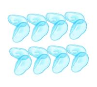 SOIMISS 8 Paires Tas D'oreilles De Pour Les Cheveux Protège-oreilles Pour Salon Bouchons D'oreille Cache-oreilles Pour Laver Les Cheveux Accessoire Gel De Silice Ciel Bleu