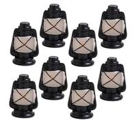 SOIMISS 8 pièces Lot de Lanternes Miniatures Vintage Décoratives pour Maison de Poupée Accessoires Suspendus pour Centre de Table et Décoration Intérieure