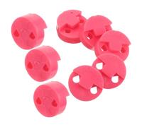 SOIMISS 8 Pièces Sourdine pour Violon en Caoutchouc Souple, Sourdine D'entraînement Style Griffe, Ronde, Rose, pour Cordes de Violon, Pratique Silencieuse à Domicile, Musiciens