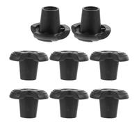 SOIMISS 8 Pièces Trekking Pole Accessories Anti-Slip Rubber Tips Walking Stick Ends for Hiking Cane Stability Outdoor Use