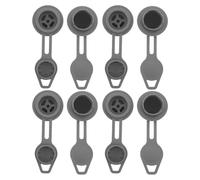 SOIMISS 8 Pièces Valve de Gonflage pour Coussins Gonflables et Matelas, Légère en TPU, Accessoires pour Paquet de Compression, pour Voyage et Camping