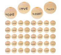 SOIMISS 80 Perles Pour La Création De Bijoux Perles Lettres Colorées Pour La Création De Bijoux Avec Des