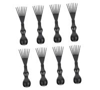 SOIMISS 8pièces Outil Nettoyage Brosse à Cheveux Griffe Nettoyeur Peigne Pratique Et Ergonomique Pour Enlever Cheveux Et Peluches Usage Domicile Salon