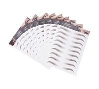 SOIMISS 9 feuilles Autocollants pour Sourcils Temporaires de de Sourcils Réalistes Faciles à Appliquer Outils de Maquillage Pratiques pour Look Naturel