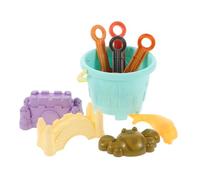 SOIMISS 9 pièces Set de Jouets de Plage pour Garçon Fille Ensemble de Jouets de Sable avec Pelle Arrosoir et Râteaux Kit de Construction de Châteaux de Sable pour Activités Extérieures