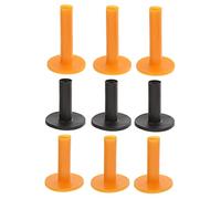 SOIMISS 9 pièces Tees Durables Supports de Balles pour Entraînement Tapis Intérieur Accessoires Réutilisables pour Practice Couleur Aléatoire Couleur Aléatoire