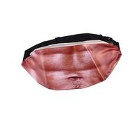 SOIMISS À Créatif Simili De Voyage Sécurisé avec Motif Amusant De Ventre Poche pour Rangement Et Affaires Personnelles Unisexe Et Pratique pour Sorties