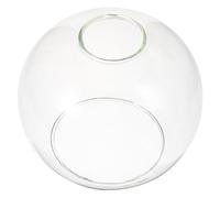 SOIMISS Abat-Jour Suspendu en Verre Double Ouverture 140Mm, Globe de Remplacement pour Luminaire, Abat-Jour Creux Coupe-Vent, Facile à Nettoyer, Compatible Ampoule E27 pour Intérieur