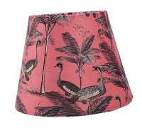 SOIMISS Abat Jour Tissu avec Motif Tropical Couvre Lampe pour Table et Sol Remplacement Élégant et pour Chambre et Salon