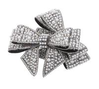 SOIMISS Accessoires De Chaussures En Nœud Pour Femmes Décoration De Chaussures En Fausses Perles à Fleurs Embellissements Pour Talons Décorations De Mariage Lot De 2