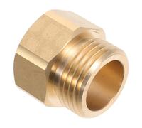 SOIMISS Adaptateur Laiton pour Tuyau Jardin Filetage Fin à GHT Femelle avec Joint Étanche Raccord Flexible pour Arrosage et Camping