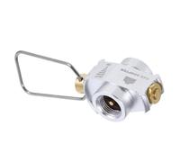 SOIMISS Adaptateur Recharge Gaz pour Camping Transfert Fiable de Gaz Entre Cartouches Plates et Bouteilles Propane Valve pour Activités Plein Air