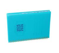 SOIMISS Agenda Planner Portable Daily Schedule Organizer For Work And Study Minimalist Twin Binding Management Journal