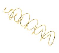 SOIMISS Anneau Métallique Spirale Attrape-Rêves DIY Cadre en Métal Doré pour Fabrication D’Attrape-Rêves Fournitures Artisanales Décoratives pour Carillon Éolien Création Murale et