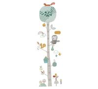 SOIMISS Autocollant Toise Mural Croissance Animaux Forêt Colorée pour Garçon et Filles Chambre Décor Créatif Plastique Résistant Tableau Hauteur Garçon et Filles Stickers Mural Chambre Bébé