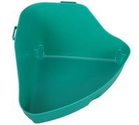 SOIMISS Bac à Litière Mural pour Petits Animaux Bac à Sable pour Hamster 31,5x20x15 Cm en Plastique Sain Facile à Nettoyer pour Lapins Cochons D’Inde et Furets Accessoire Gain de Place