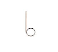 SOIMISS Bague Trompette en Métal Argenté Légère et Facile à Transporter Anneau Coulissant pour Cornet et Trompette Accessoire pour Amateurs