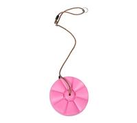 SOIMISS Balancoire Garçon Fille Disque Rond Plastique Renforcé avec Design Fleur Siège Épais pour Intérieur et Extérieur Balcon et Jardin et Coordination pour Tout