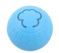 SOIMISS Balle Lumineuse Rechargeable pour Chien, Jouet LED pour Chiens, Activation Automatique par Mouvement pour Jouer Et Stimuler L'animal La Nuit, Écologique, Bleue, 1 Pièce