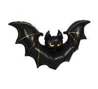 SOIMISS Ballon Chauve Souris Décoration Halloween Gonflable Mat pour Porche Jardin Fête Effortless Installation et Ambiance Effrayante