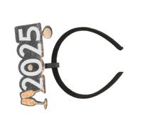 SOIMISS Bandeau À Paillettes Pour Le Nouvel An 2025 Bandeau De Fête Pour Femmes Décorations De Fête De Fin Dannée Accessoires Pour Photomaton
