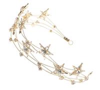 SOIMISS Bandeau Cheveux Mode Femme Cristal Étoilé Élégant Accessoire Mariage Cérémonie Léger